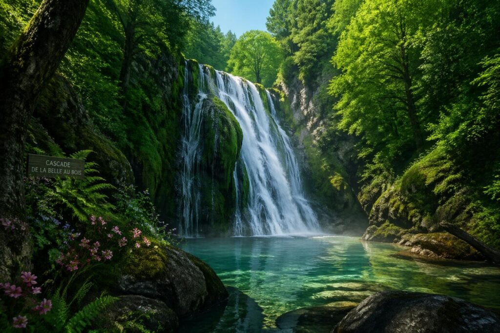découvrez la cascade de la belle au bois, un véritable écrin de fraîcheur niché au cœur d'une nature préservée, idéal pour une escapade ressourçante et paisible.