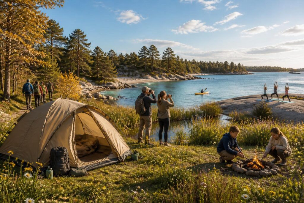 découvrez les activités nature incontournables au camping île d'or pour un séjour ressourçant entre mer et verdure. randonnées, sports nautiques et détente garantis.