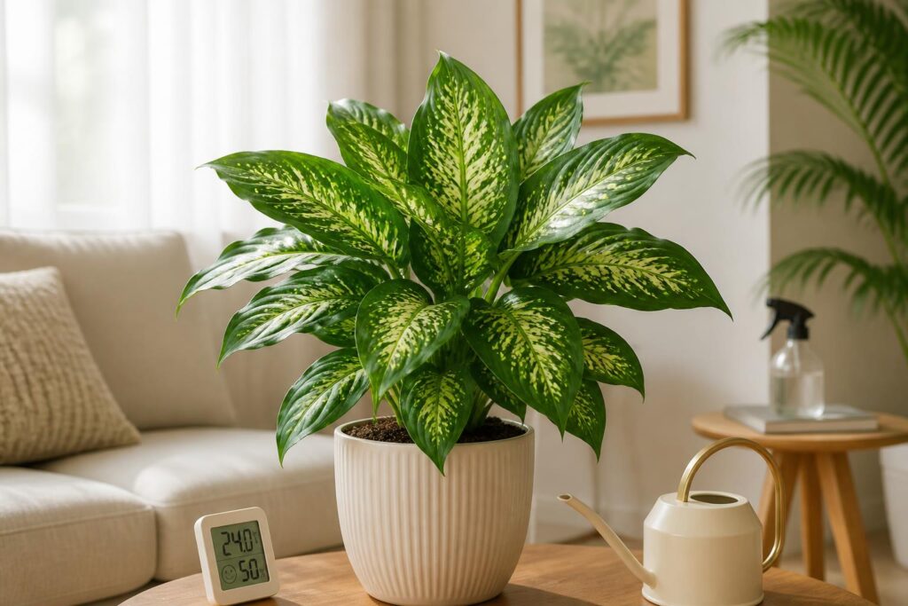 apprenez à entretenir le dieffenbachia seguine, une plante d’intérieur tropicale, grâce à nos conseils pratiques pour éviter les erreurs courantes et assurer sa santé et sa beauté.