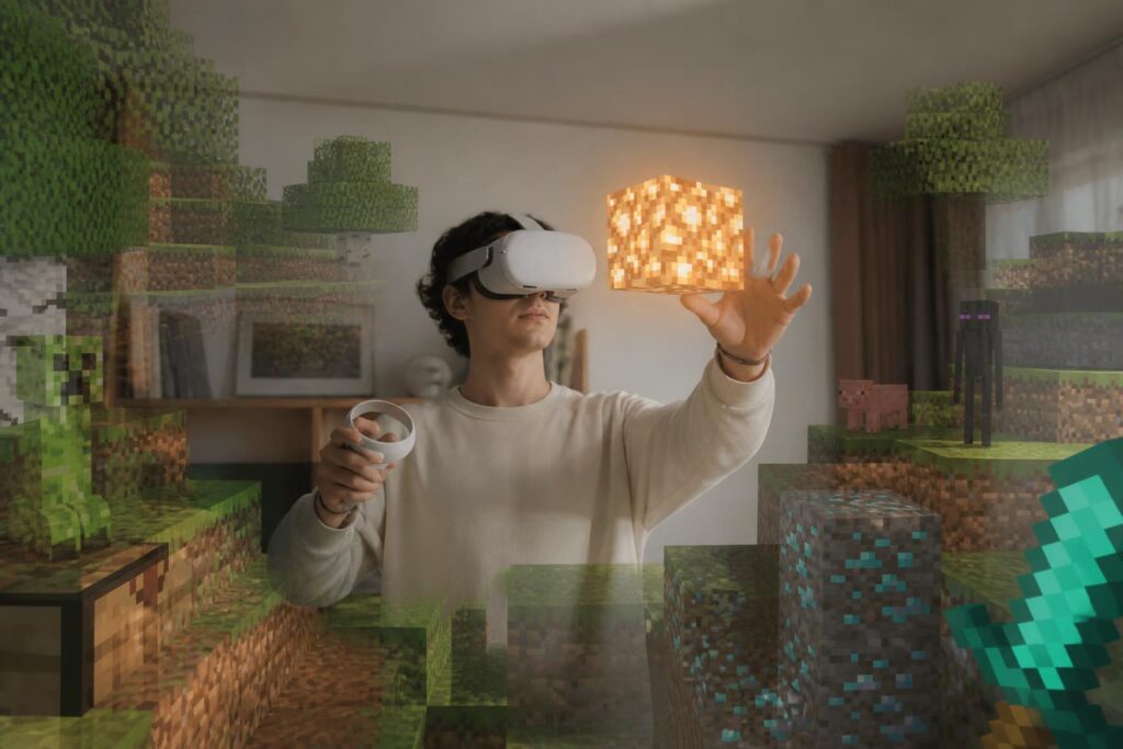 découvrez minecraft vr et plongez dans une immersion totale pour redécouvrir ce jeu culte en réalité virtuelle, offrant une expérience unique et captivante.