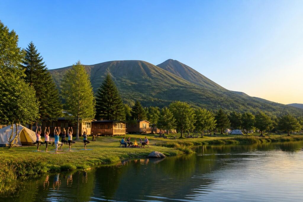 découvrez le camping volvic, un havre de nature entre volcans majestueux et bien-être, au cœur de l’auvergne. profitez d’une immersion unique pour des vacances inoubliables en pleine nature.