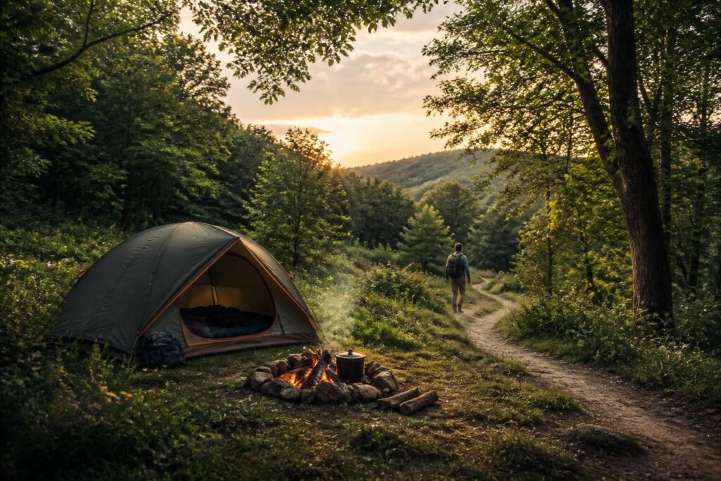 découvrez le camping dans le parc de montsabert, une escapade idéale alliant détente en pleine nature et nombreuses découvertes pour toute la famille.
