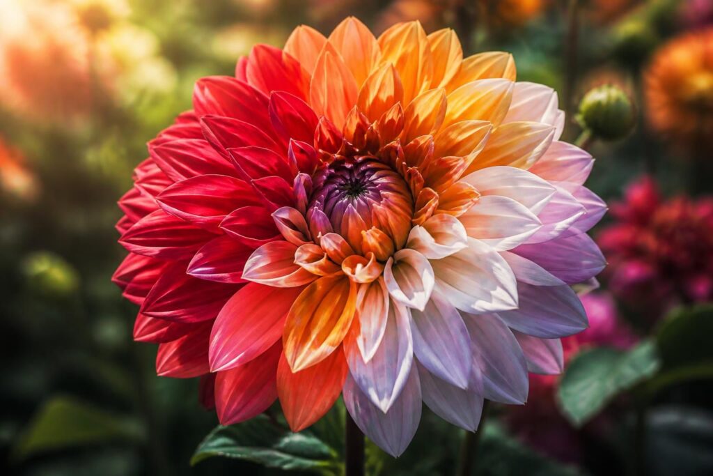découvrez la signification cachée du dahlia, cette fleur aux mille couleurs, symbole de diversité, beauté et mystère dans le langage des fleurs.