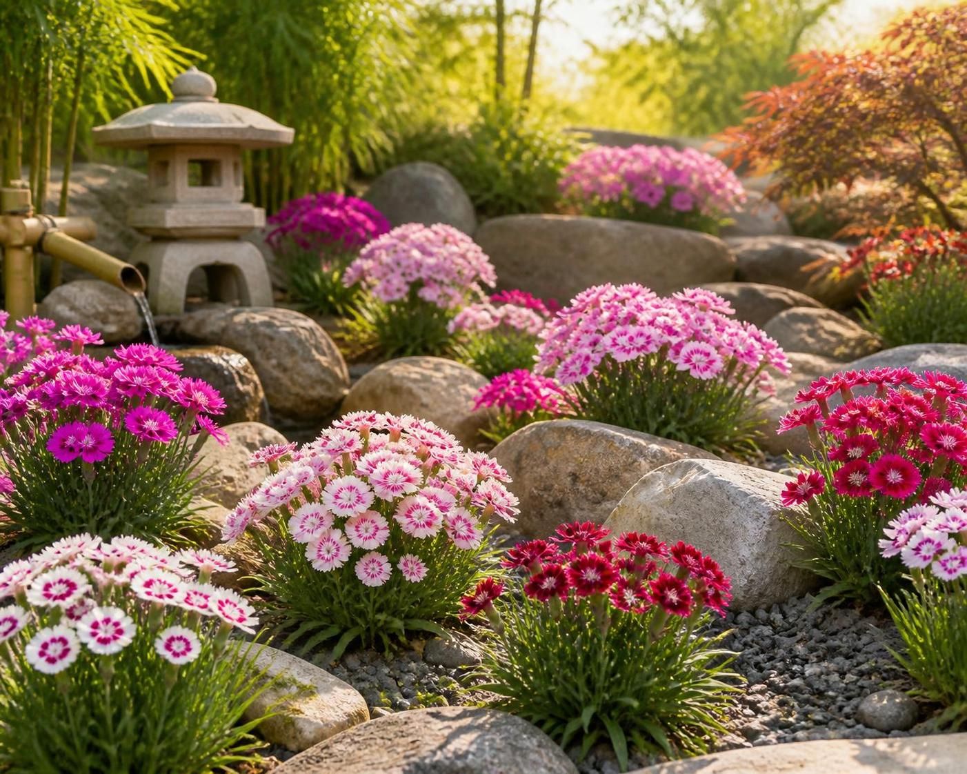 découvrez comment intégrer l'œillet dianthus, une fleur délicate et parfumée, dans votre jardin bien-être pour apporter couleur et sérénité à votre espace extérieur.