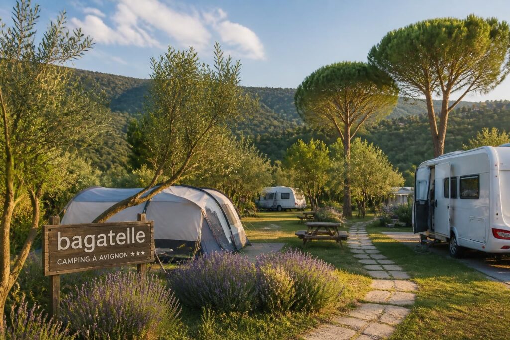 découvrez bagatelle camping avignon, un havre de nature idéal pour vos vacances en provence. profitez d'un cadre paisible, d'activités en plein air et d'un confort optimal pour un séjour inoubliable.