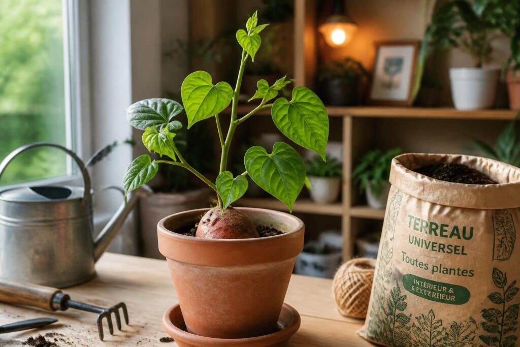 découvrez comment bouturer facilement la patate douce chez vous pour une culture gourmande et abondante à la maison.