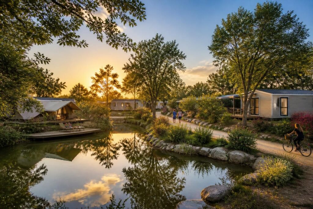 découvrez le camping du soleil à la rochelle, un véritable havre de nature où vous pourrez profiter de vacances ressourçantes entre mer et verdure. détente, confort et activités pour toute la famille vous y attendent.