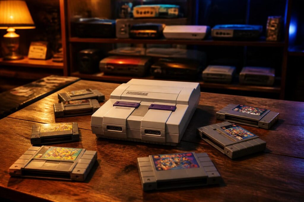 découvrez les prix actuels d’une super nintendo et les tendances du marché du rétro gaming pour bien investir dans cette console emblématique.