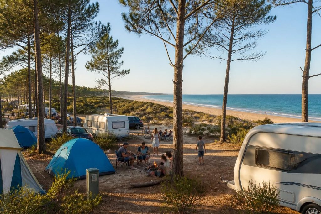 découvrez le camping campéole plage sud à biscarrosse, un cadre naturel exceptionnel idéal pour des vacances ressourçantes entre plage, forêt et nature préservée.