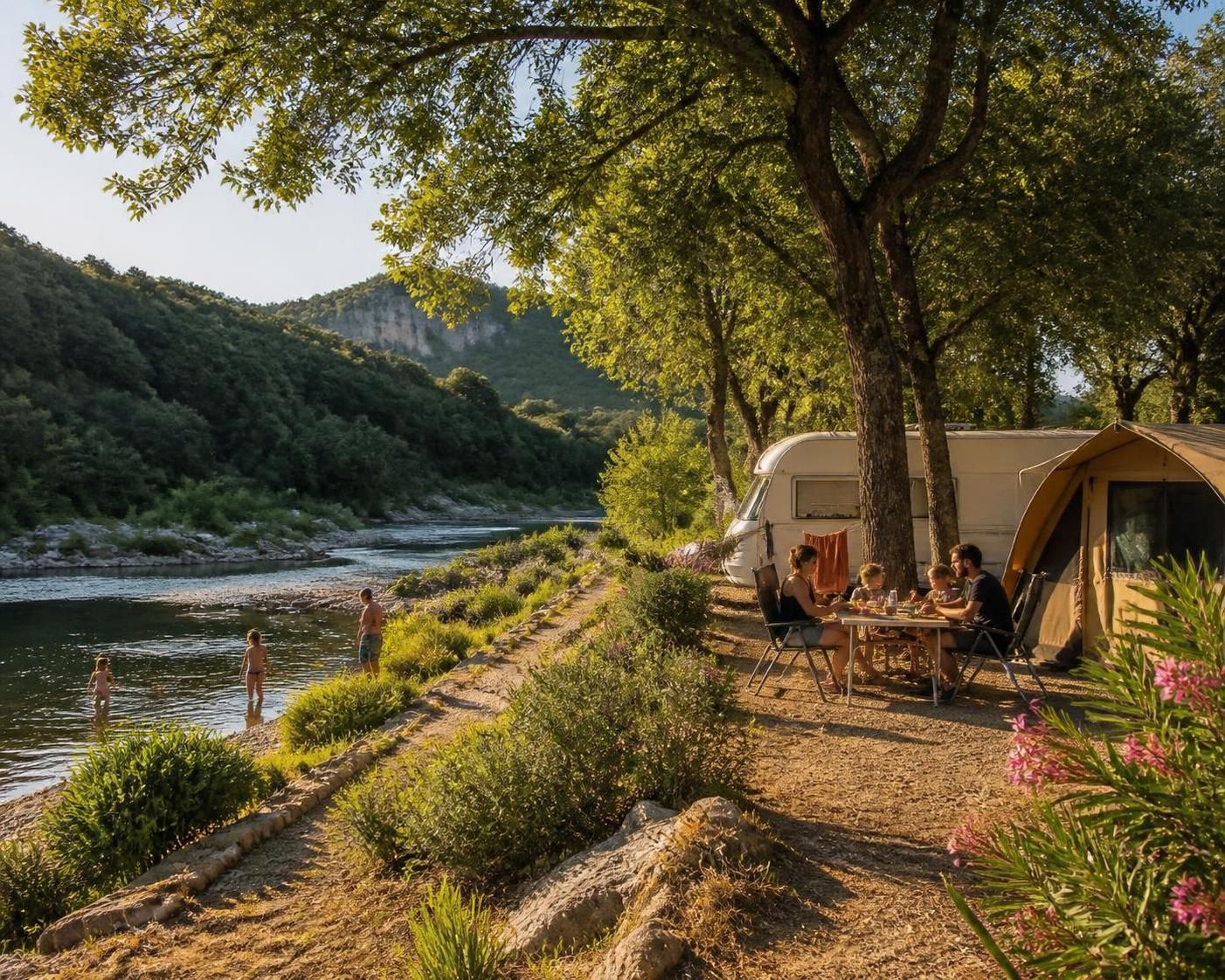 découvrez le camping la roubine, un véritable havre de paix au cœur de la nature, idéal pour des vacances reposantes en pleine verdure.