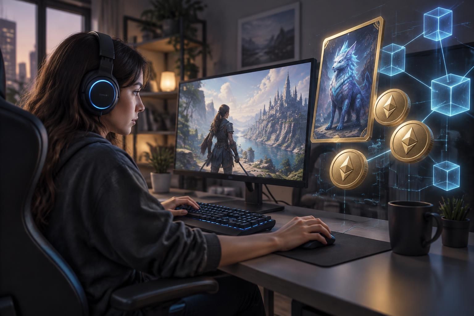 découvrez comment les jeux play-to-earn révolutionnent le gaming en permettant aux joueurs de gagner des récompenses et de générer des revenus en ligne.