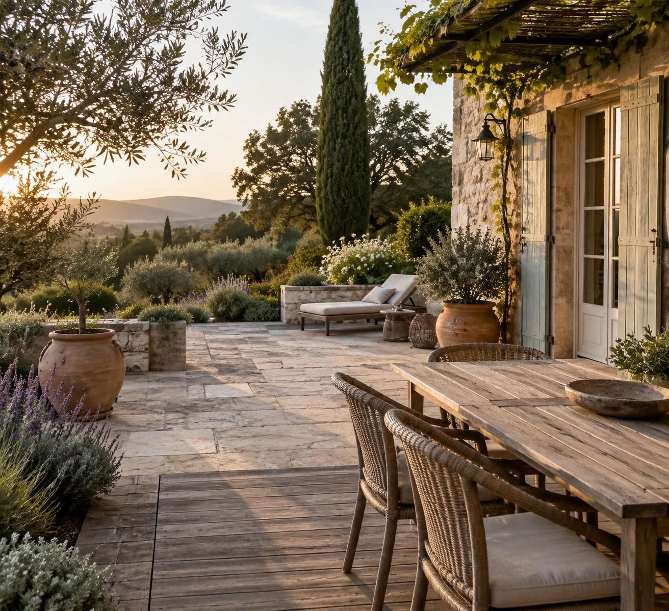 bois, pierre, carrelage ou composite : comparez les revêtements de terrasse pour choisir un matériau élégant, durable et adapté à votre budget.
