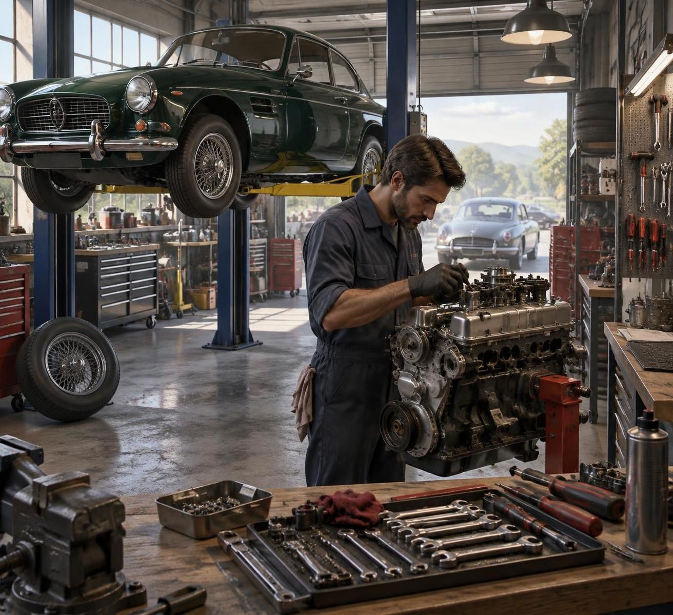 découvrez car mechanic simulator 2021 : réparez des voitures, diagnostiquez des pannes et gérez votre atelier dans une simulation automobile réaliste.
