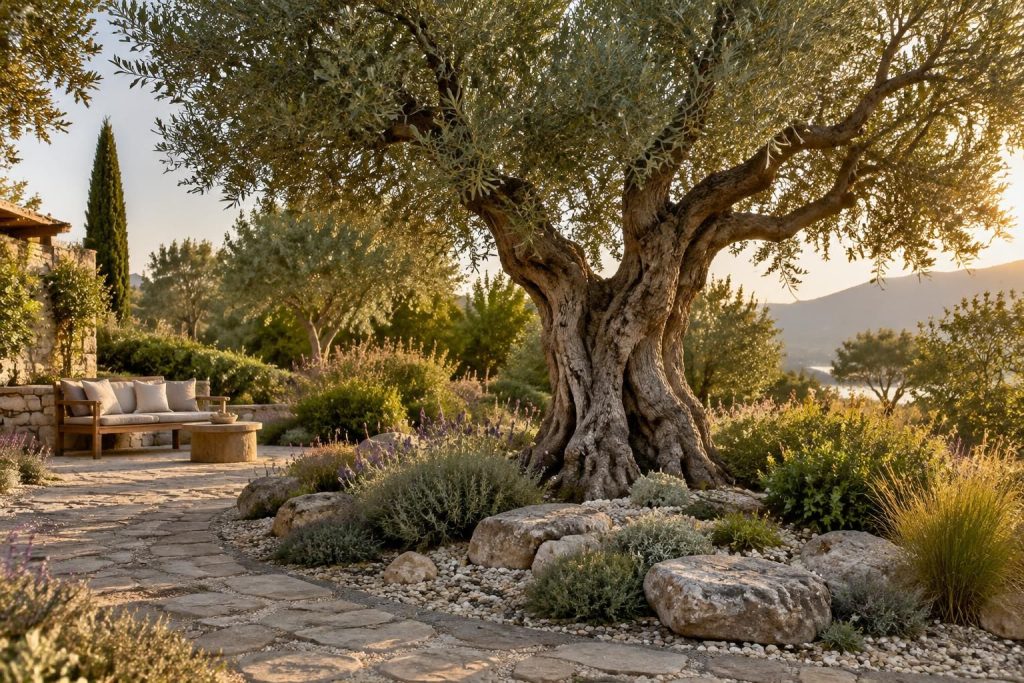découvrez comment décorer autour d’un olivier pour créer un jardin élégant et naturel : idées d’aménagement, plantes et matériaux pour le sublimer.